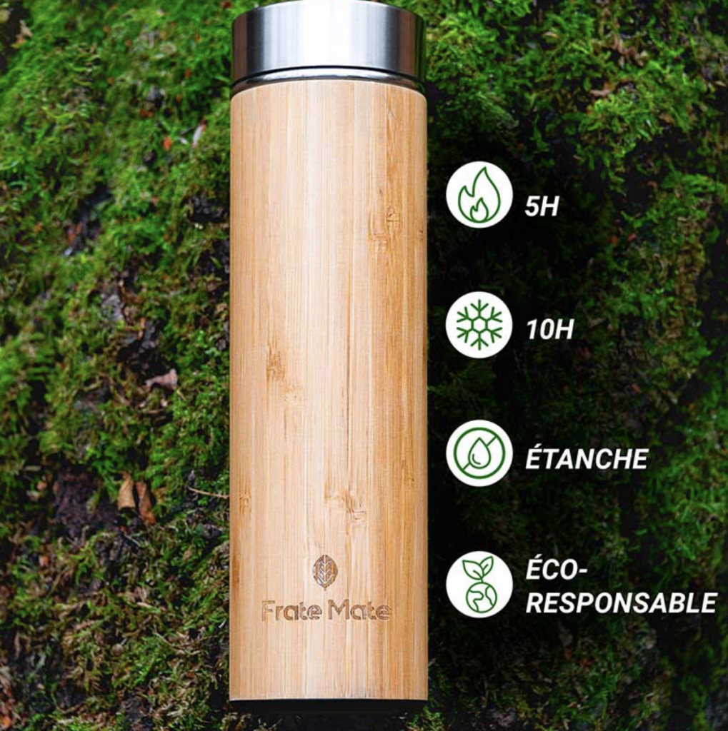meilleur thermos infuseur compartiment infusion thé yerba maté lavage facile pas cher promotion eau chaude combien de temps avis guide