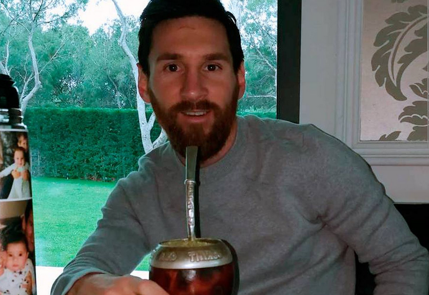 Messi yerba maté